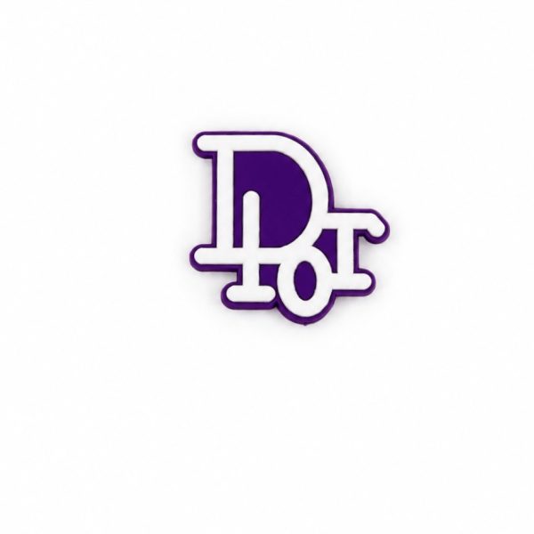 3F05302C-CB89-42FC-B6FC-0DB9C87A1188 Dior Shoe Charm Purple