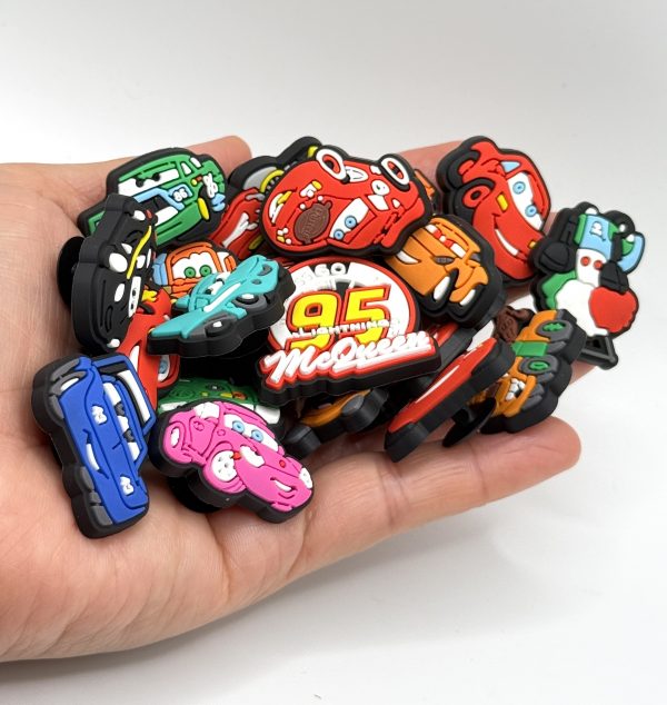 A Set Of 20 Disney Cars Croc Charms