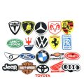 A Set Of 20 Car Shoe Charms