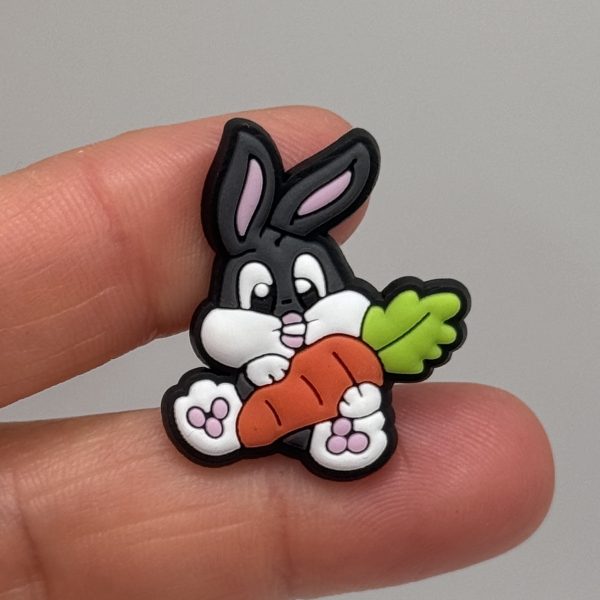 A Set Of 10 Looney Tunes Croc Charms
