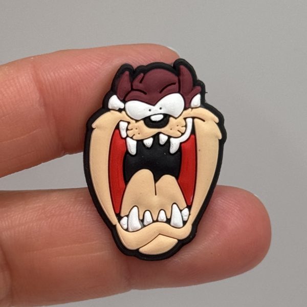A Set Of 10 Looney Tunes Croc Charms