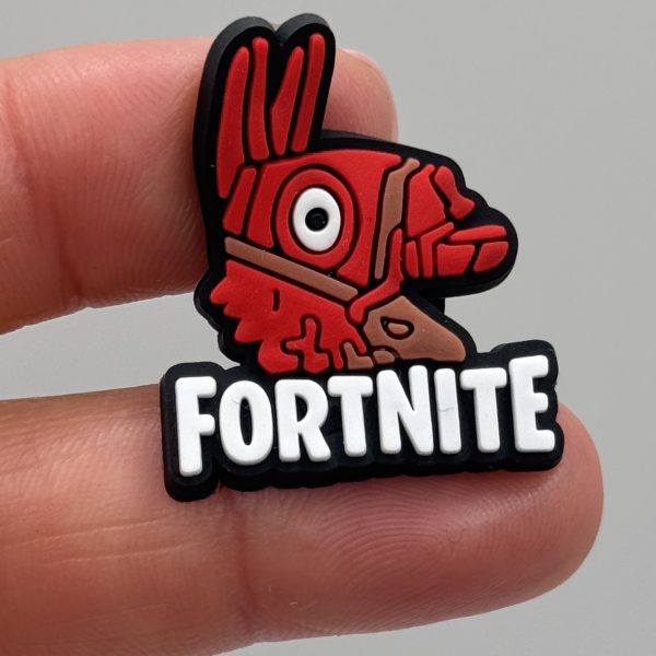 A Set Of 6 Fortnite Croc Charms
