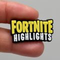A Set Of 6 Fortnite Croc Charms