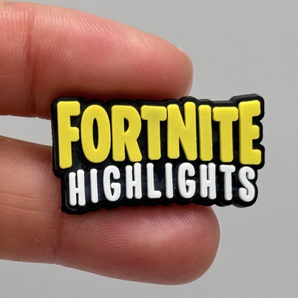A Set Of 6 Fortnite Croc Charms