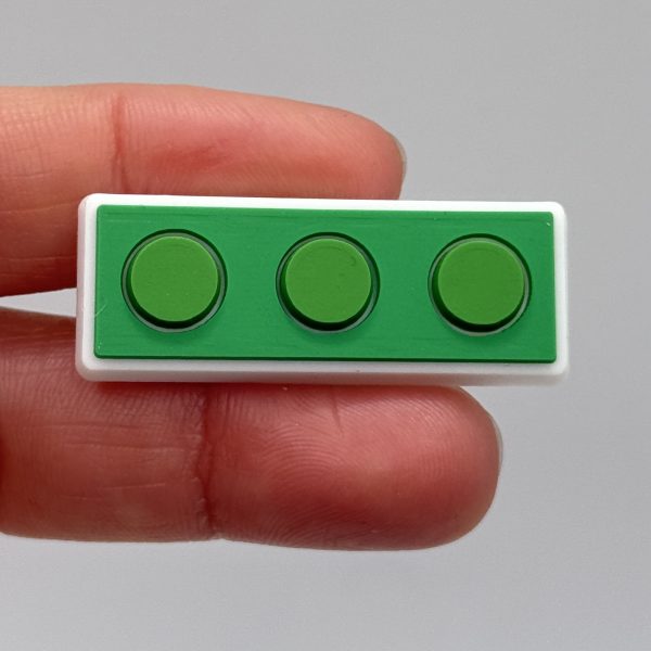 A Set Of 10 Lego Blocks Croc Charms