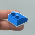 A Set Of 10 Lego Blocks Croc Charms