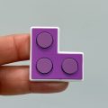 A Set Of 10 Lego Blocks Croc Charms