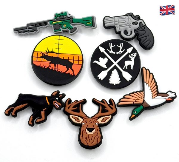 Hunting Croc Charms
