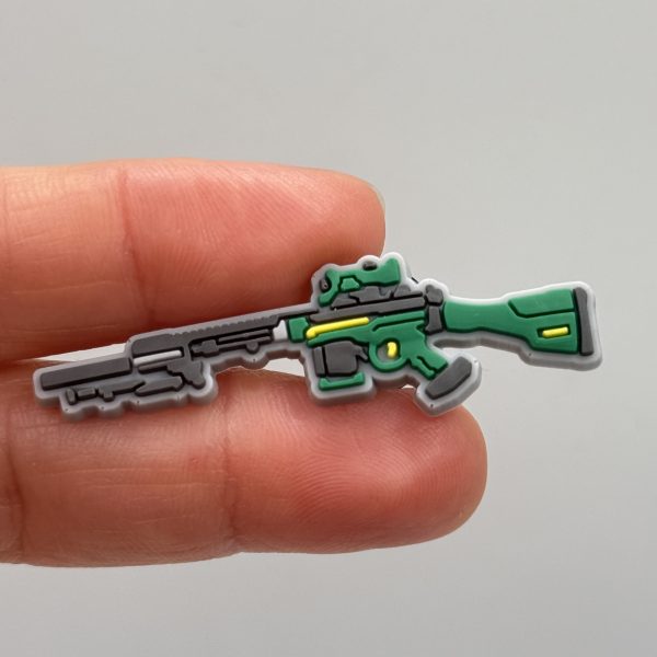 A Set Of 7 Hunting Croc Charms