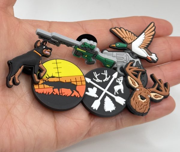 Hunting Croc Charms
