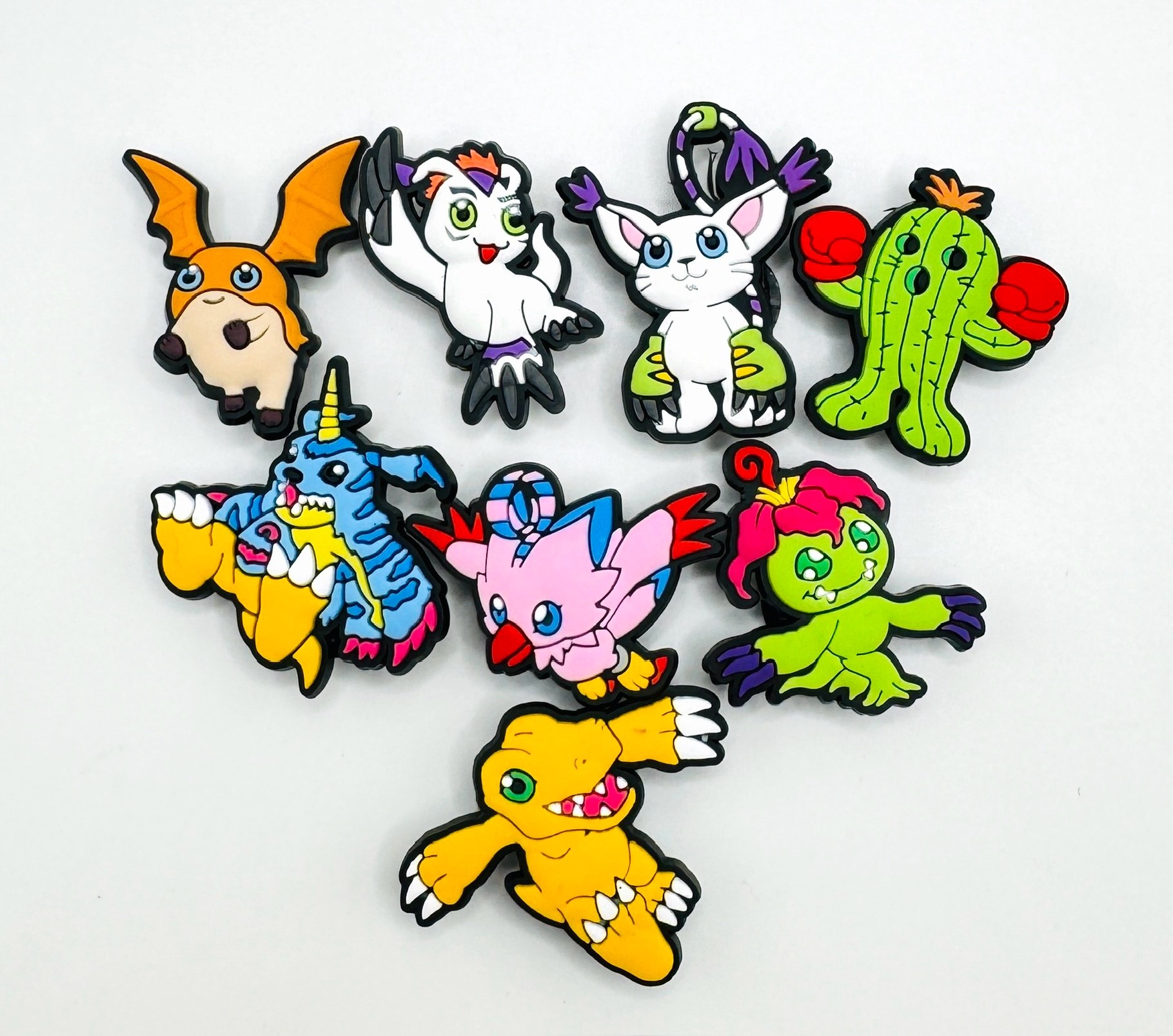 Anime Croc Charm Lot Of 20 Charms Naruto Pokémon Charms New