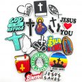 Jesus Croc Charms