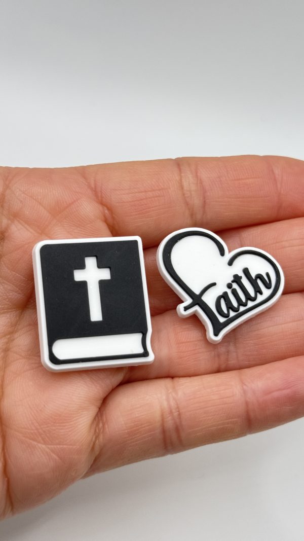 A Set Of 18 Jesus Croc Charms