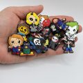 A Set Of 14 Halloween Horror Croc Charms