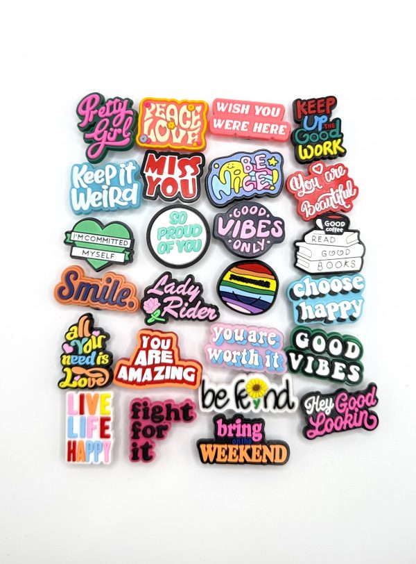 Feel Good Croc Charms