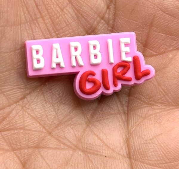 A Set Of 6 Barbie Croc Charms