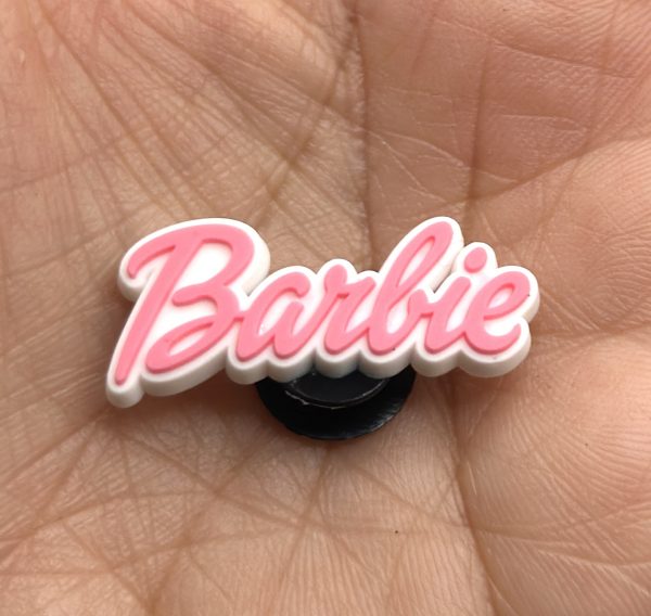 A Set Of 6 Barbie Croc Charms