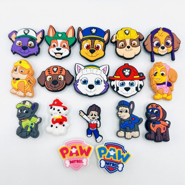 IMG_9193 A Set Of 17 Paw Patrol Croc Charms