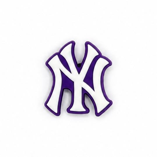 NY Purple Shoe Charm