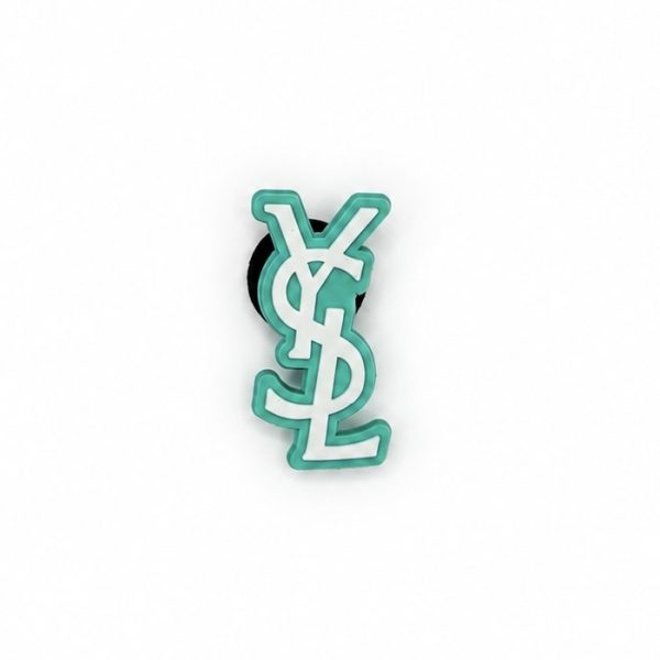 YSL Turquoise Shoe Charm