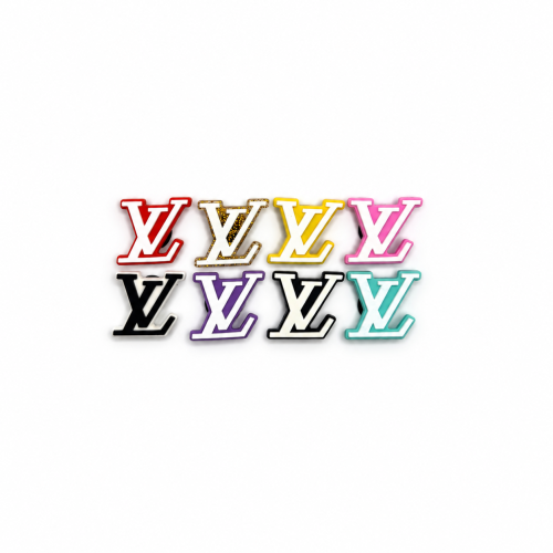 LV Louis Vuitton Shoe Charm Set Of 8