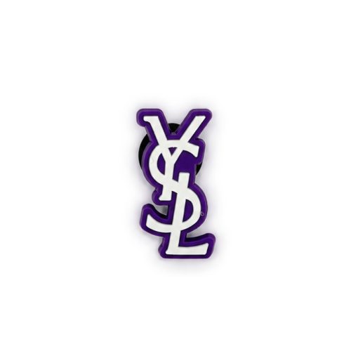 53BA6EAB-8AD3-49C2-A7A6-6BB39E36B570 YSL Purple Shoe Charm