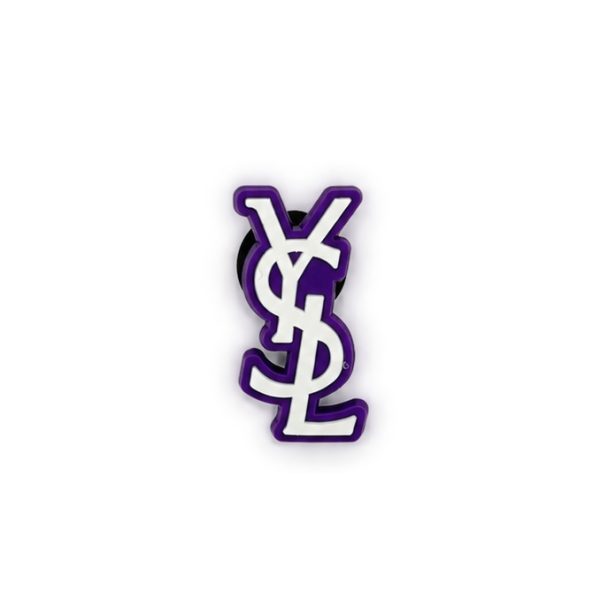 YSL Purple Shoe Charm