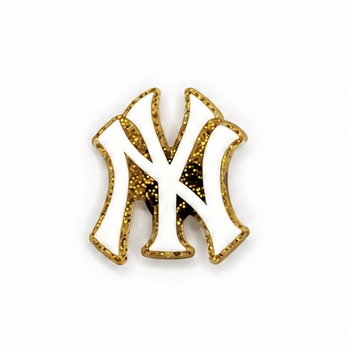 NY Glitter Shoe Charm