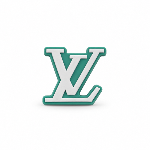 DE8A6A58-3769-41E6-A930-4E8A7B7B6B41 Louis Vuitton LV Turquoise Shoe Charm