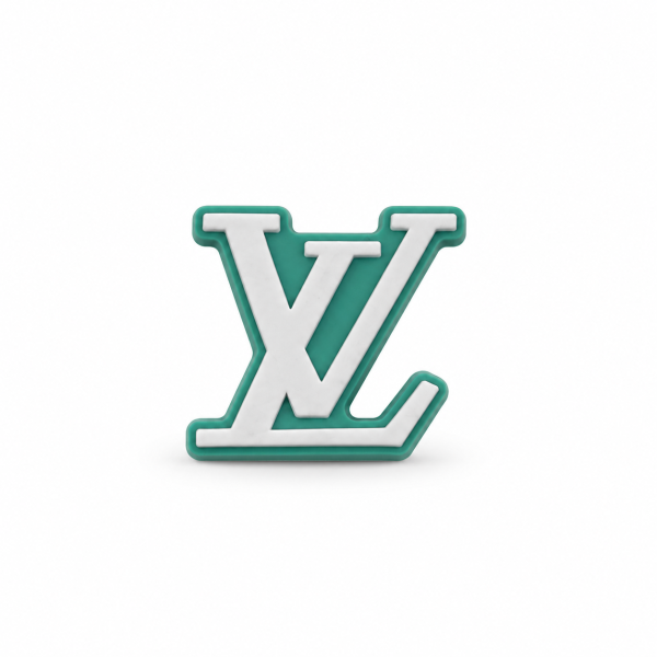 DE8A6A58-3769-41E6-A930-4E8A7B7B6B41 Louis Vuitton LV Turquoise Shoe Charm